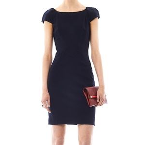 DIANE von FURSTENBERG HELEN NAVY DRESS - 12